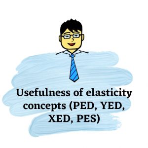 Usefulness Of Elasticity Concepts (PED, PES, XED, YED) | Economics Tuition Online