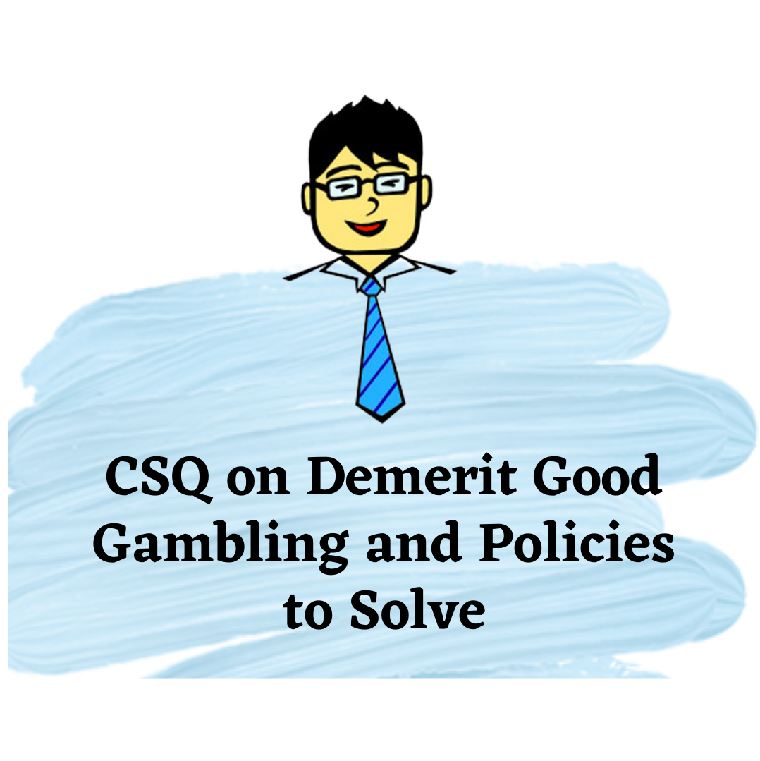 CSQ On Gambling And Policies (Market Failure) | Economics Tuition Online