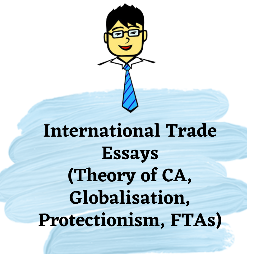 International Trade Summary and Model Essays JC Economics
